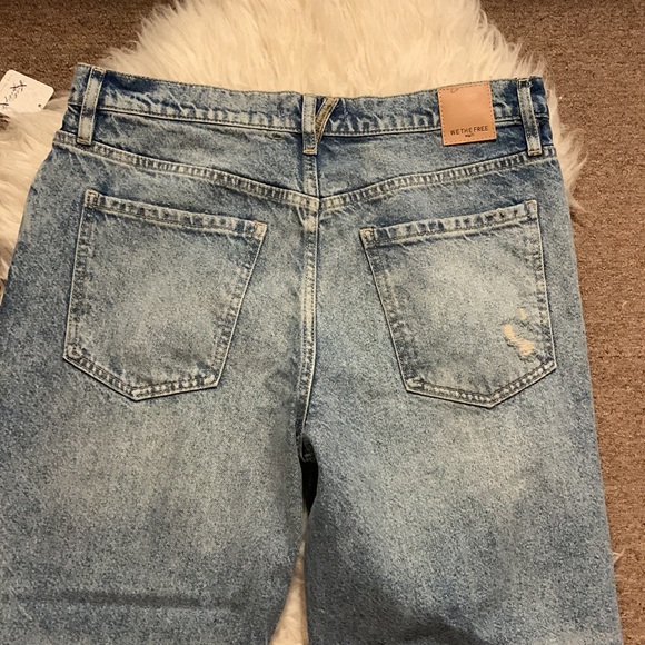 Free People Lucia Distressed Ankle Cropped Jeans - Picture 10 of 12